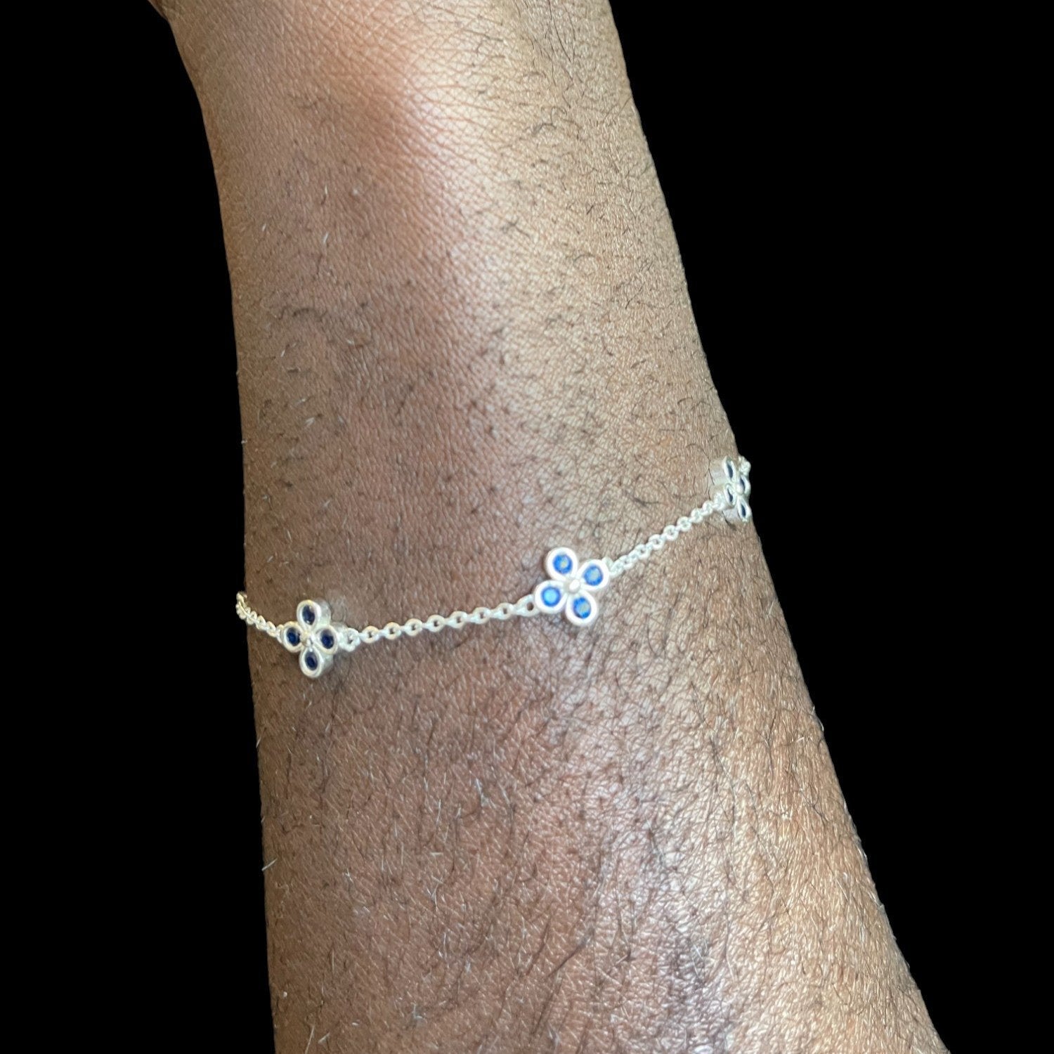 Gemleaf Bracelet BLUE - S925 Silver